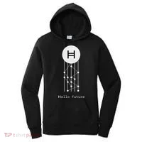 Hello Future Hbar Hedera Hashgraph Solana Kaspa Xrp Crypto Women's Hoodie thumb 0