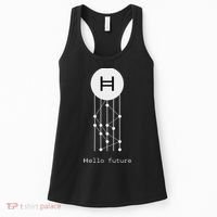 Hello Future Hbar Hedera Hashgraph Solana Kaspa Xrp Crypto Women's Tank Top thumb 0