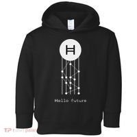 Hello Future Hbar Hedera Hashgraph Solana Kaspa Xrp Crypto Toddler Hoodie thumb 0
