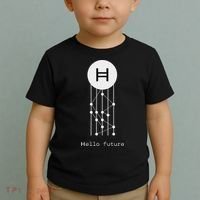 Hello Future Hbar Hedera Hashgraph Solana Kaspa Xrp Crypto Toddler T-Shirt thumb 2