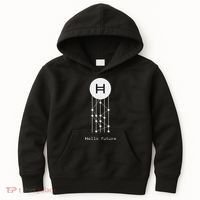 Hello Future Hbar Hedera Hashgraph Solana Kaspa Xrp Crypto Kids Hoodie thumb 0
