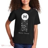 Hello Future Hbar Hedera Hashgraph Solana Kaspa Xrp Crypto Kids T-Shirt thumb 2