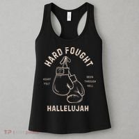 Hard Fought Heartfelt Been Through Hell Hallelujah Women's Tank Top thumb 3