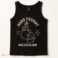 Hard Fought Heartfelt Been Through Hell Hallelujah Tank Top thumb 2