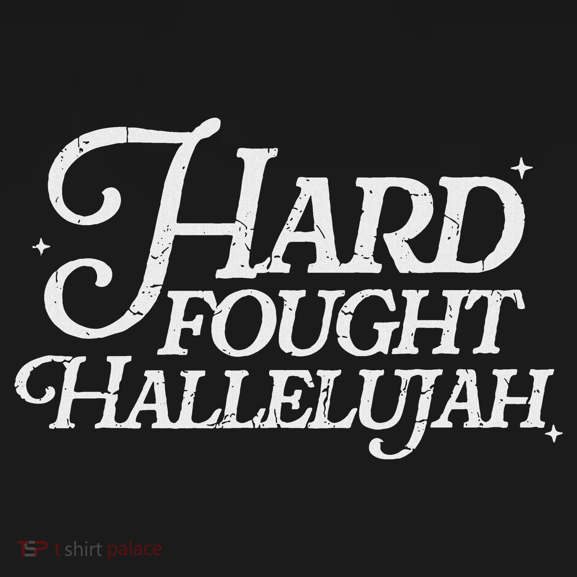 Hard Fought Hallelujah Bible Verse Christian Jesus Women's Hoodie