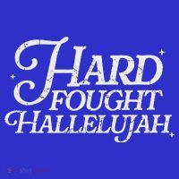 Hard Fought Hallelujah Bible Verse Christian Jesus Coaster thumb 2