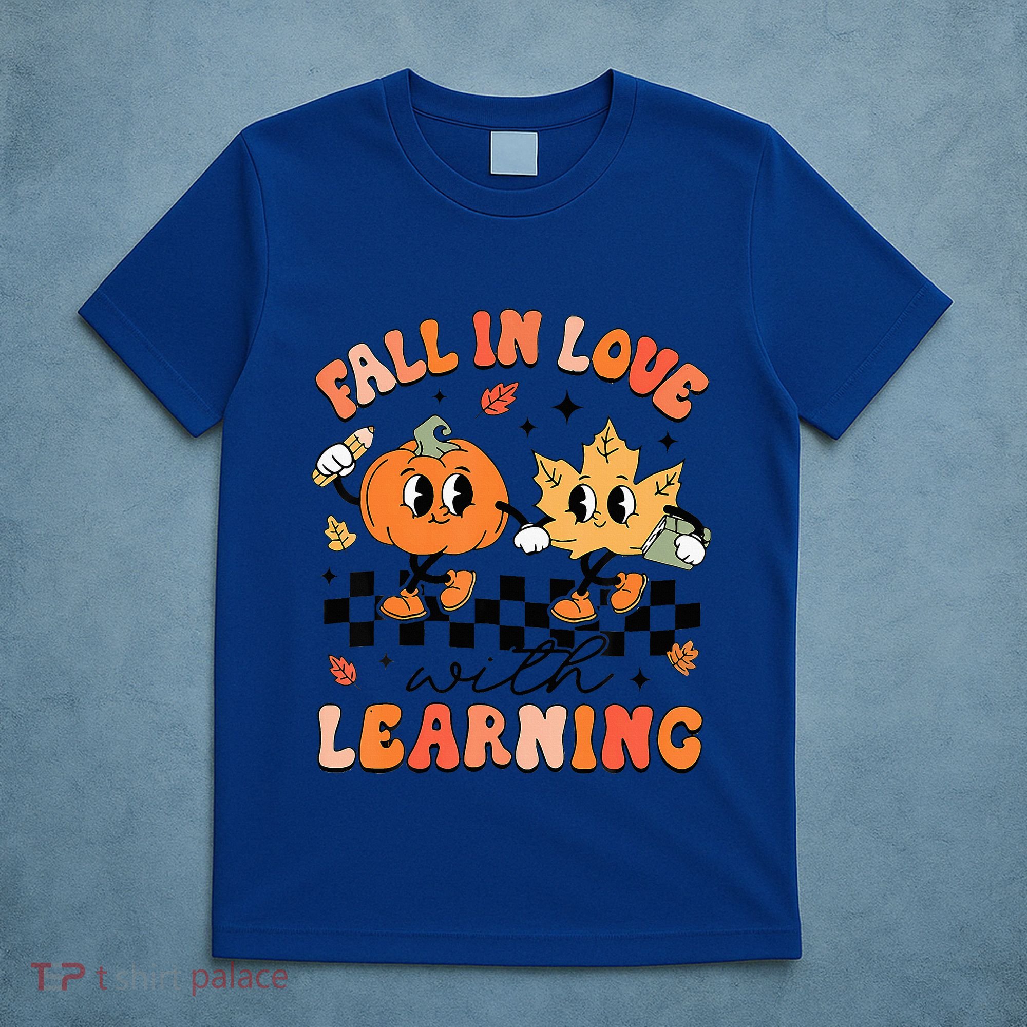 Halloween Fall In Love With Learning Thanksgiving Teacher T-Shirt