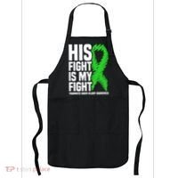 His Fight Is My Fight Traumatic Brain Injury Awareness Apron thumb 0
