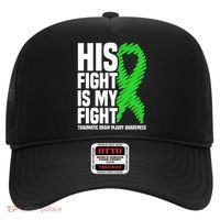 His Fight Is My Fight Traumatic Brain Injury Awareness Hat thumb 0