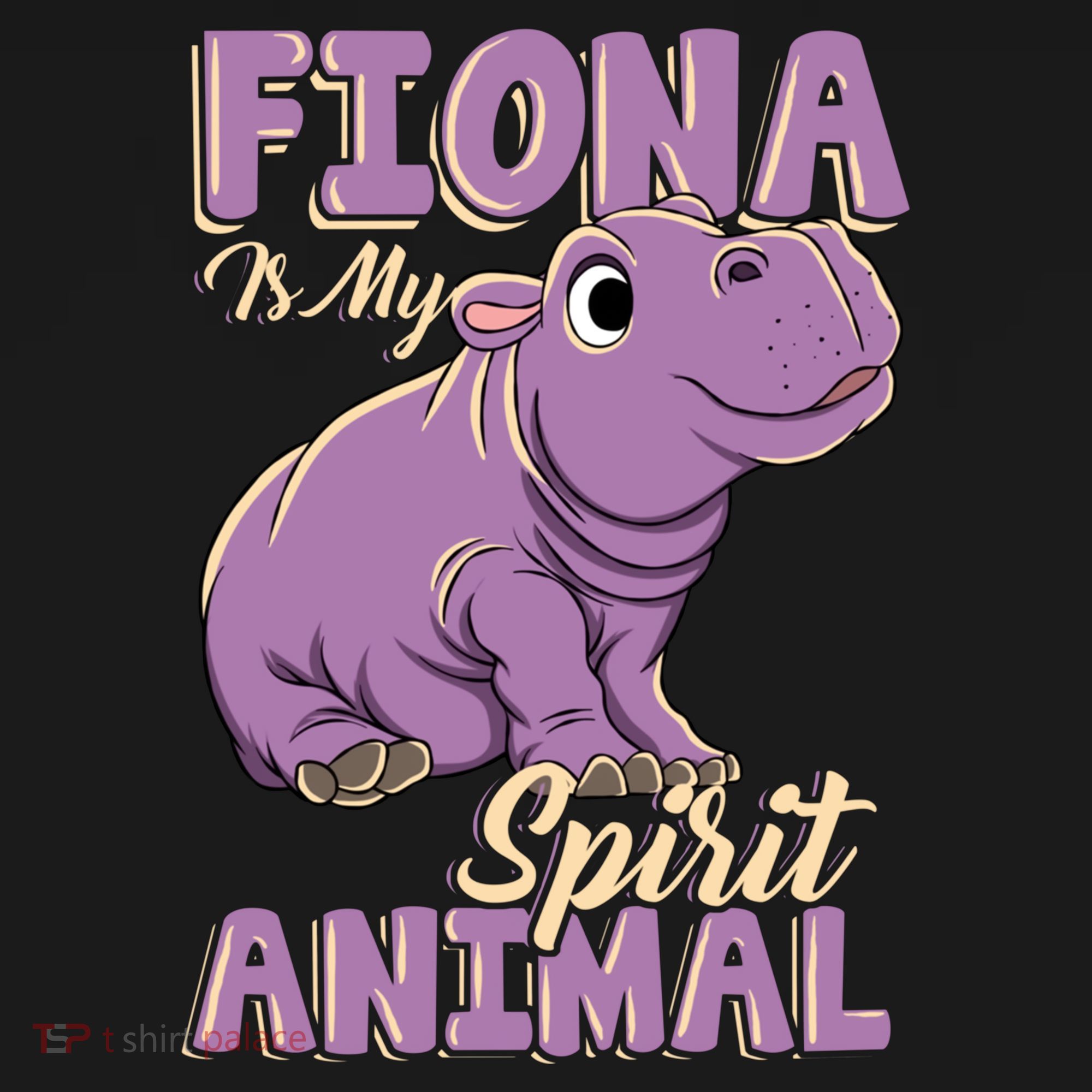 Hippo Fiona Is My Spirit Animal Funny Sweatshirt