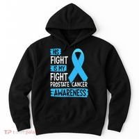 His Fight Is My Fight Prostate Cancer Awareness Support Hoodie thumb 0