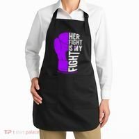 Her Fight Is My Fight Rett Syndrome Awareness Apron thumb 2