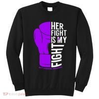 Her Fight Is My Fight Rett Syndrome Awareness Sweatshirt thumb 0