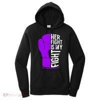 Her Fight Is My Fight Rett Syndrome Awareness Women's Hoodie thumb 0