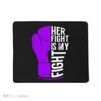 Her Fight Is My Fight Rett Syndrome Awareness Mousepad thumb 0