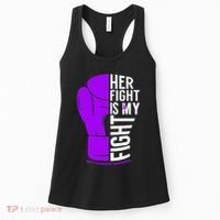 Her Fight Is My Fight Rett Syndrome Awareness Women's Tank Top thumb 0