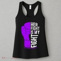 Her Fight Is My Fight Rett Syndrome Awareness Women's Tank Top thumb 3