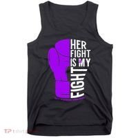 Her Fight Is My Fight Rett Syndrome Awareness Tank Top thumb 0