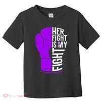 Her Fight Is My Fight Rett Syndrome Awareness Toddler T-Shirt thumb 0
