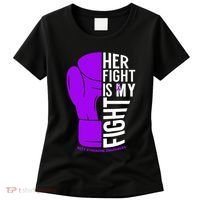 Her Fight Is My Fight Rett Syndrome Awareness Women's T-Shirt thumb 0