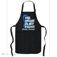 His Fight Is My Fight Diabetes Awareness Apron thumb 0