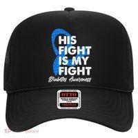 His Fight Is My Fight Diabetes Awareness Hat thumb 0