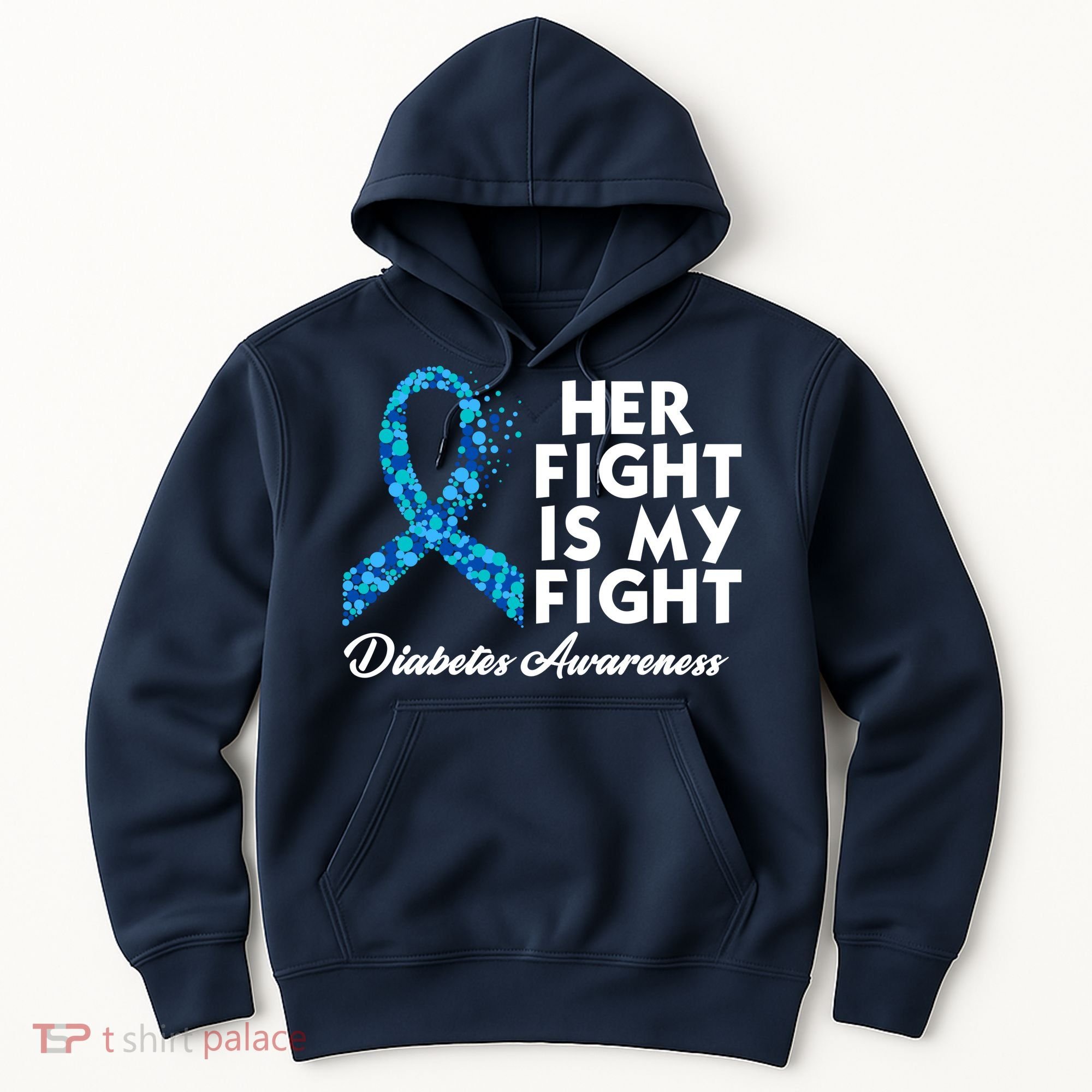 Her Fight Is My Fight Diabetes Awareness Hoodie