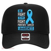 His Fight Is My Fight Prostate Cancer Awareness Support Hat thumb 0