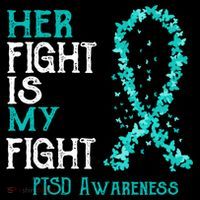 Her Fight Is My Fight Ptsd Awareness Funny Gift Coffee Mug thumb 5