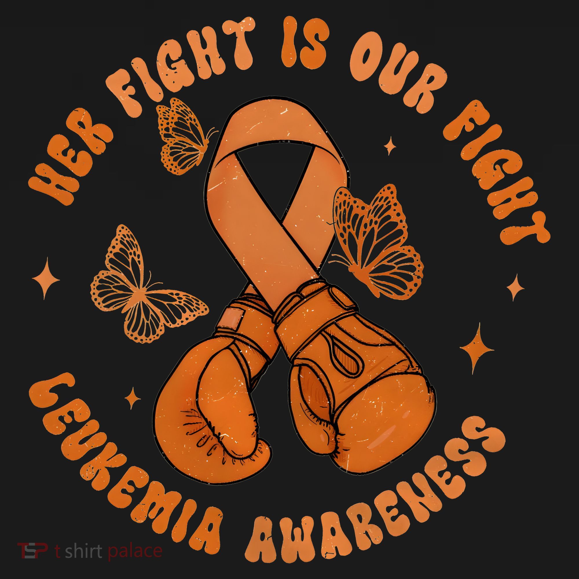 Her Fight Is Our Fight Leukemia Awareness Tote Bag
