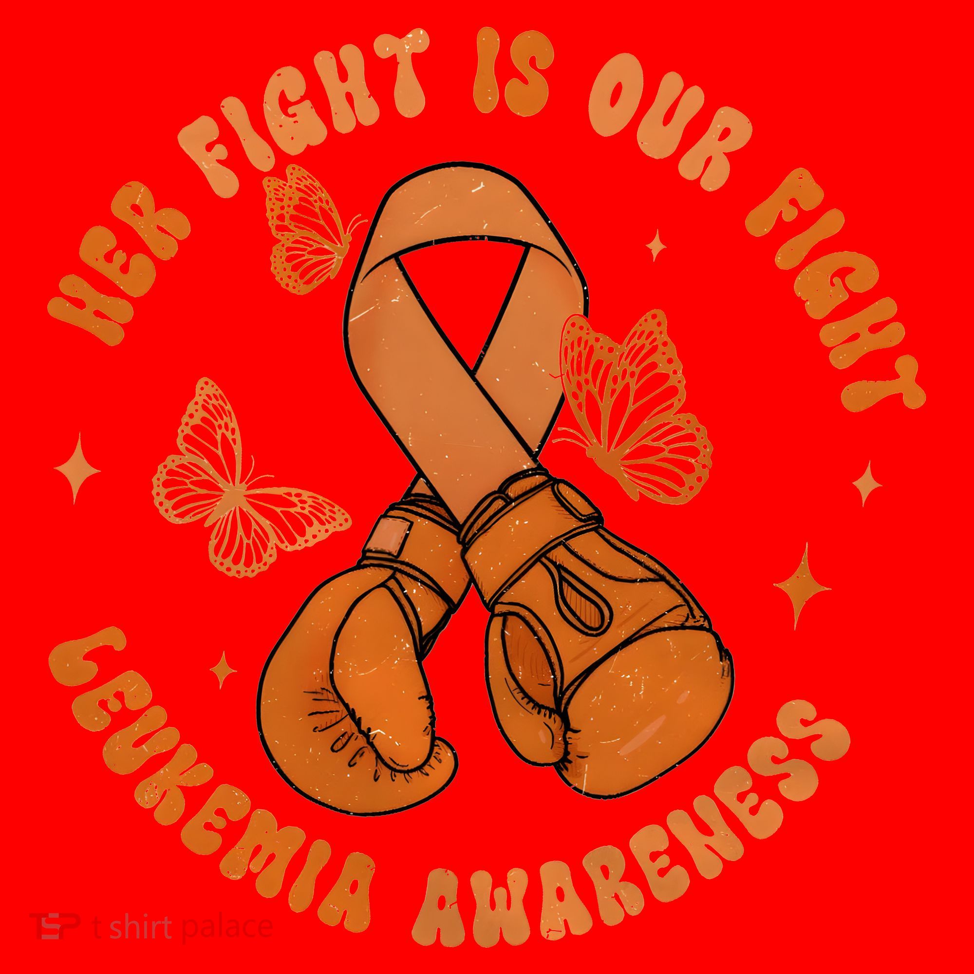 Her Fight Is Our Fight Leukemia Awareness Santa Hat