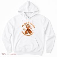 Her Fight Is Our Fight Leukemia Awareness Hoodie thumb 0
