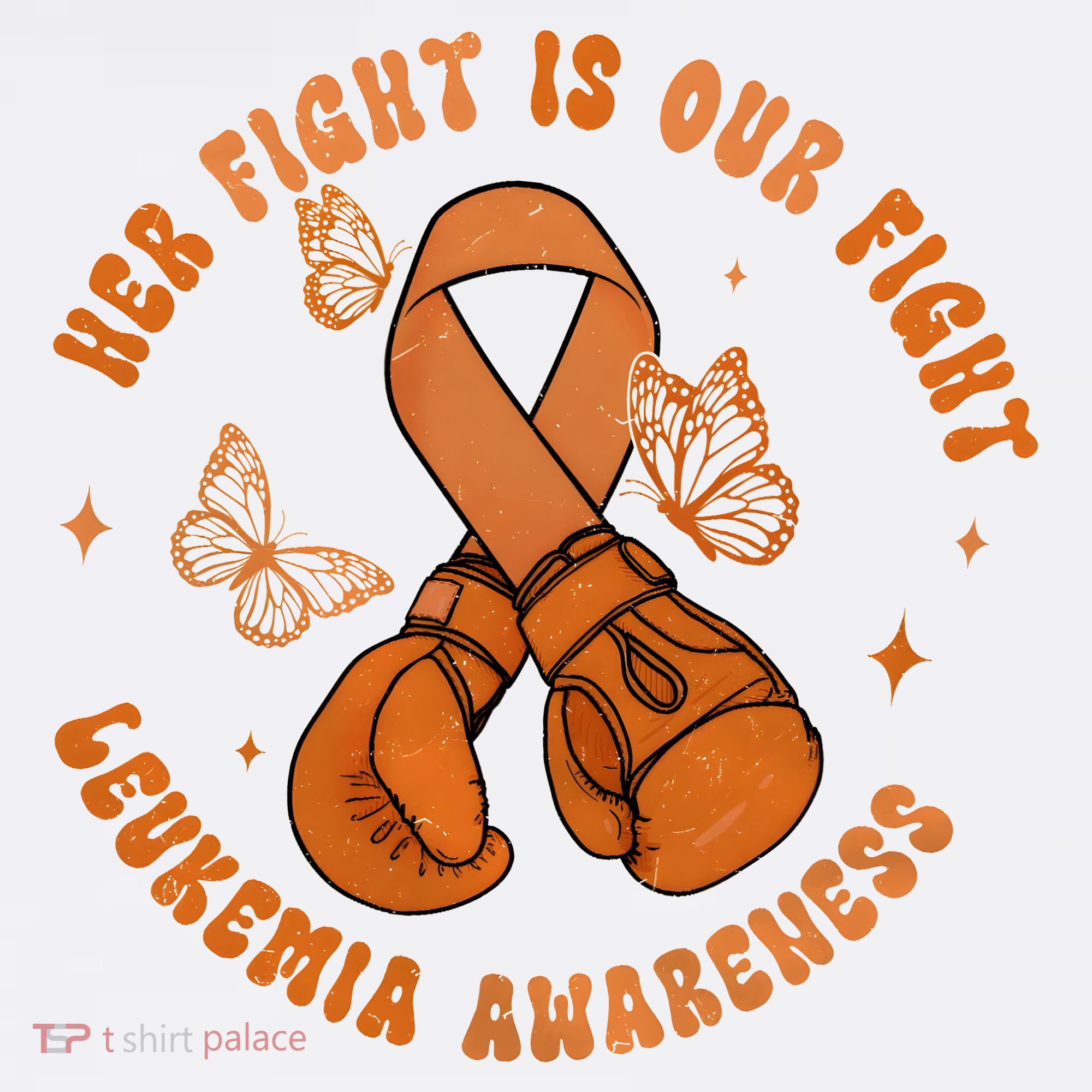 Her Fight Is Our Fight Leukemia Awareness Women's Tank Top