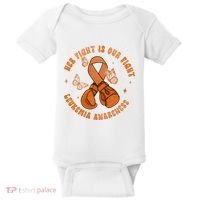 Her Fight Is Our Fight Leukemia Awareness Baby Bodysuit thumb 0