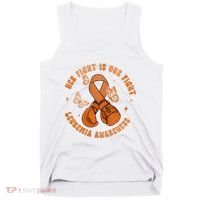 Her Fight Is Our Fight Leukemia Awareness Tank Top thumb 0