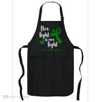 Her Fight Is Our Fight Lymphoma Awareness Apron thumb 0