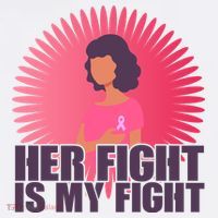 Her Fight Is My Fight Breast Cancer Awareness Women's Tank Top thumb 5