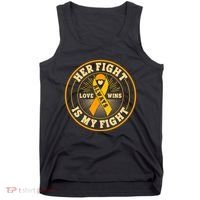 Her Fight Is My Fight Love Always Wins Emblem Tank Top thumb 0