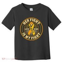Her Fight Is My Fight Love Always Wins Emblem Toddler T-Shirt thumb 0
