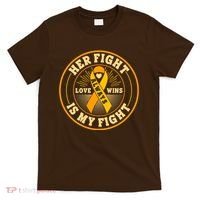 Her Fight Is My Fight Love Always Wins Emblem T-Shirt thumb 0