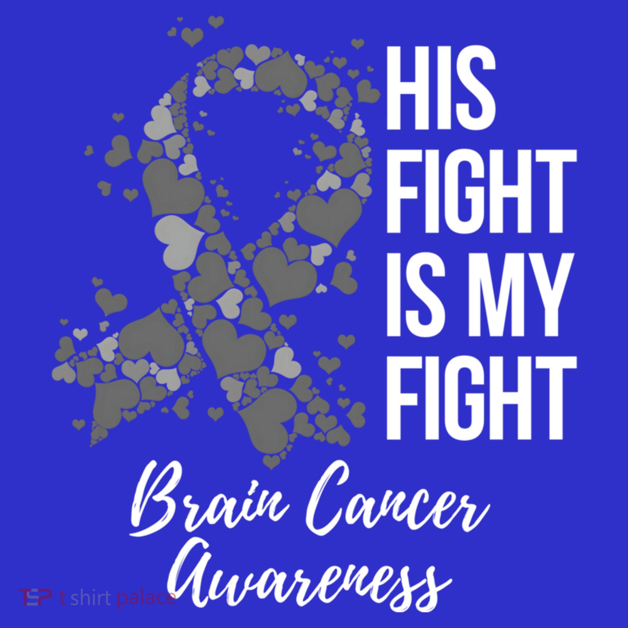 His Fight Is My Fight Brain Cancer Awareness Gift Sweatshirt