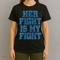 Her Fight Is My Fight ALS Lou Gehrig's Disease MND Idea T-Shirt thumb 4