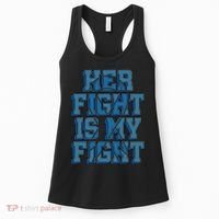 Her Fight Is My Fight ALS Lou Gehrig's Disease MND Idea Women's Tank Top thumb 0