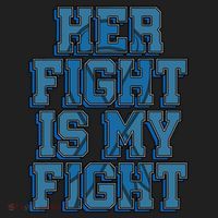 Her Fight Is My Fight ALS Lou Gehrig's Disease MND Idea Hat thumb 2