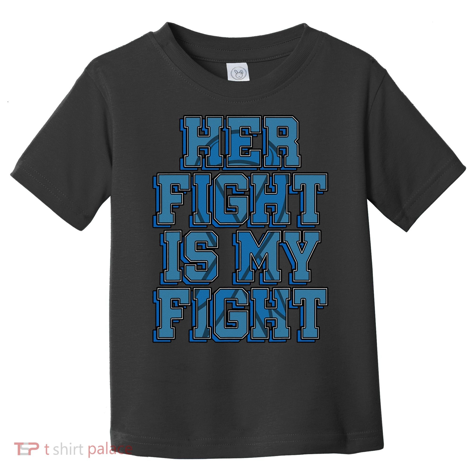 Her Fight Is My Fight ALS Lou Gehrig's Disease MND Idea Toddler T-Shirt
