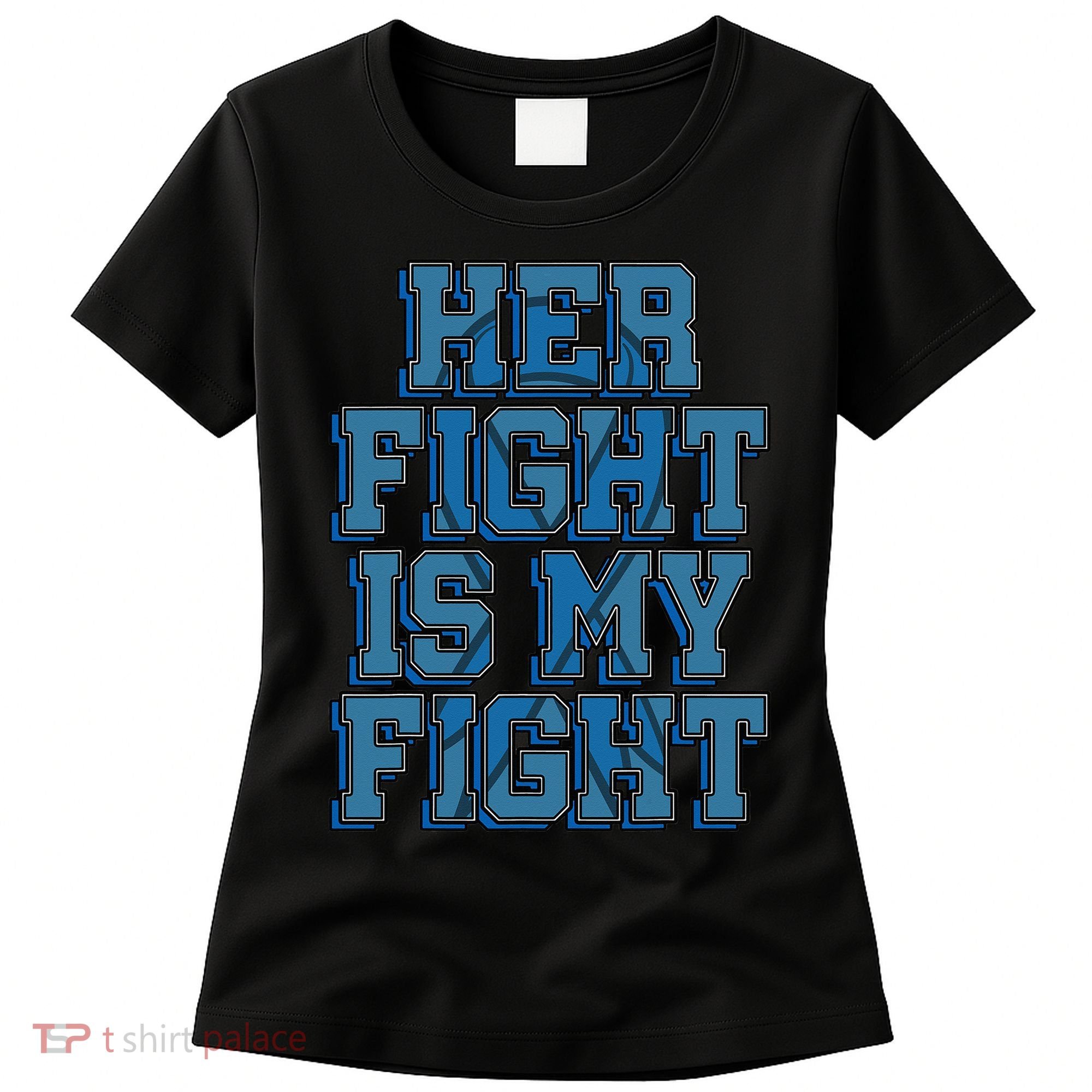 Her Fight Is My Fight ALS Lou Gehrig's Disease MND Idea Women's T-Shirt