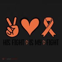 His Fight Is My Fight Great Gift Women's Hoodie thumb 2