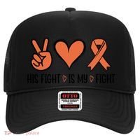 His Fight Is My Fight Great Gift Hat thumb 0