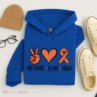 His Fight Is My Fight Great Gift Hoodie thumb 4