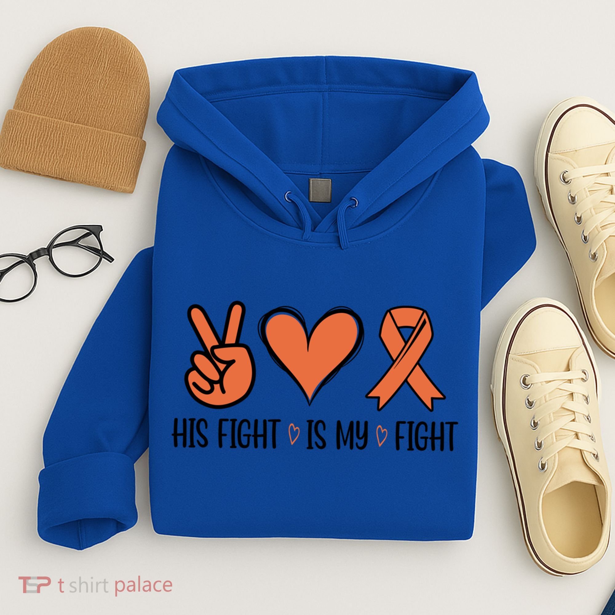 His Fight Is My Fight Great Gift Hoodie